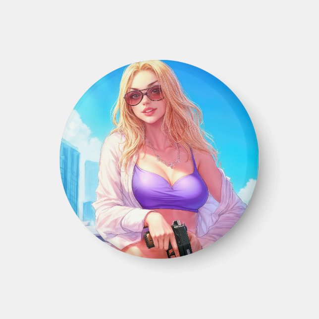 Vice Baby – Miami Heat with a Killer Smile Magnet (Framsidan)