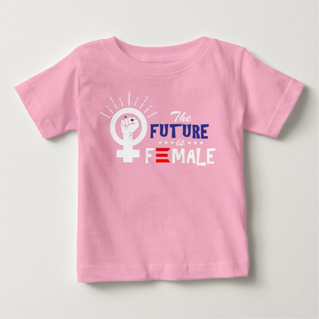 Vice Kamala Harris Framtiden är kvinnlig T Shirt (Framsida)