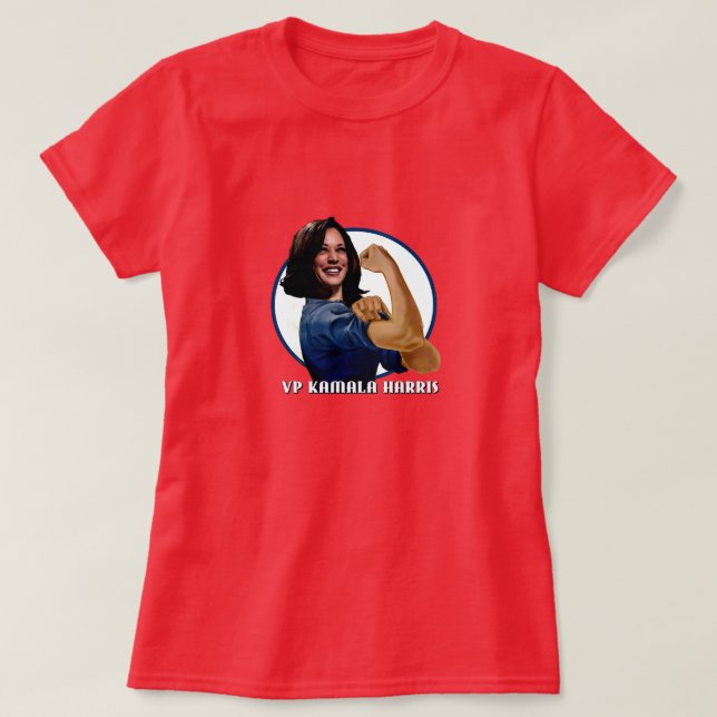 Vice Kamala Harris som Rosie T Shirt (Design framsida)