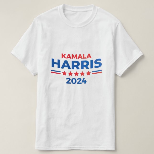 Vice Kamala Harris till president 2024 T Shirt (Design framsida)