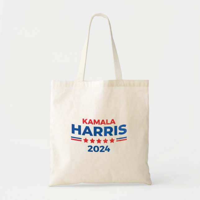 Vice Kamala Harris till president 2024 Tygkasse (Framsidan)