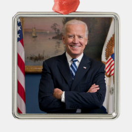 Vice President Joe Biden från Obamas ordförandeska Julgransprydnad Metall