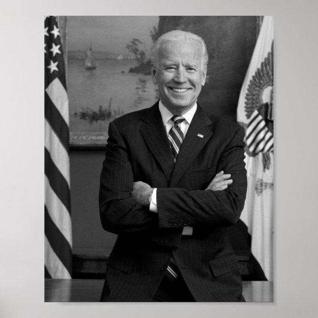 Vice President Joe Biden Officiell Porträtt - 2013 Poster (Framsidan)