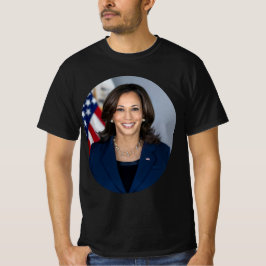 Vice President Kamala Harris Officiell Photo Value T Shirt