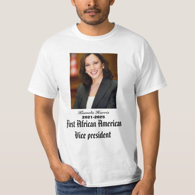 VICE PRESIDENT KAMALA HARRIS   T SHIRT (Framsida)