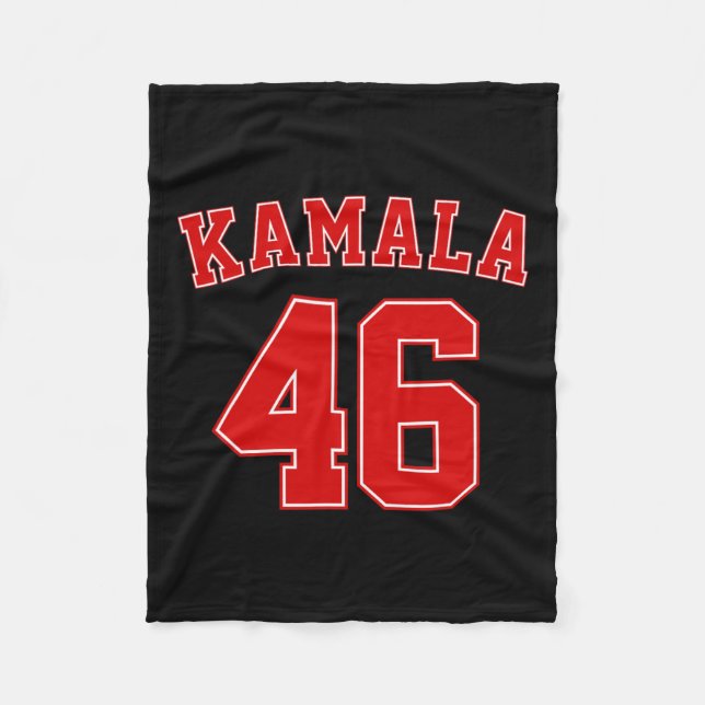 Vice President Kamala Harris VP President 46 Gift Fleecefilt (Framsidan)