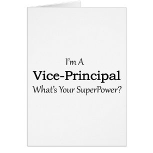 Vice-Rektor Hälsningskort