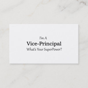 Vice-Rektor Visitkort