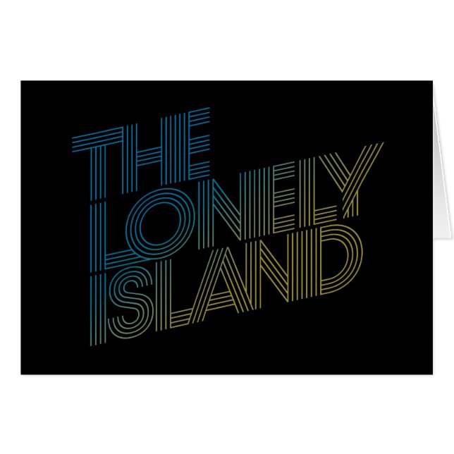 Vice strand hälsningskort (Framsidan Horizontal)