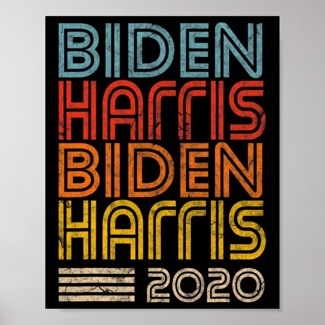 Vicen Harris 2020 Vp Kamala Harris President Vinta Poster (Framsidan)