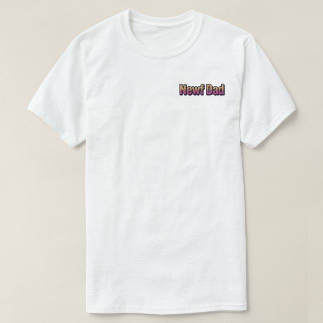 ViceNewfPappa T Shirt (Design framsida)