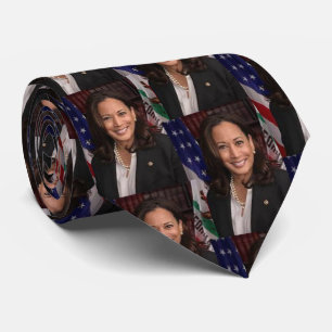 Vicens president Kamala Harris Necktie Slips