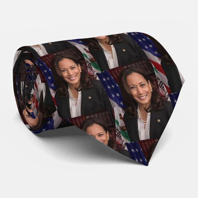 Vicens president Kamala Harris Necktie Slips (Rullad)