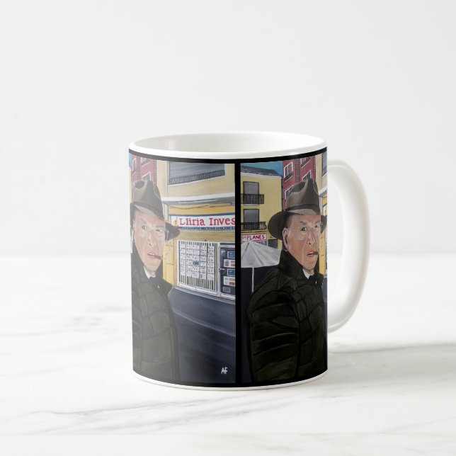 Vicente Castellano Benci Målning av Alfred Fox Kaffemugg (Framsida höger)