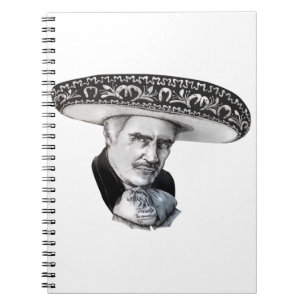 Vicente Fernandez Sombrero Teckning Anteckningsbok