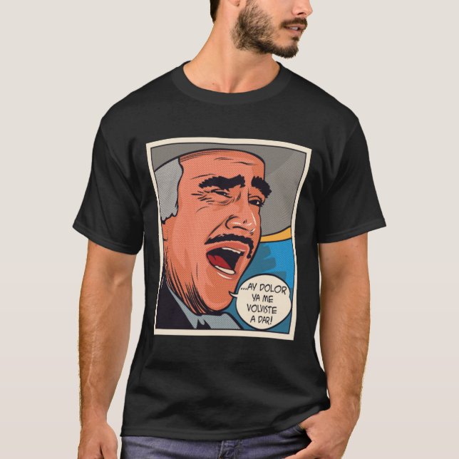 Vicente Fernandez T Shirt (Framsida)