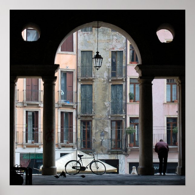 Vicenza, italien poster (Framsidan)
