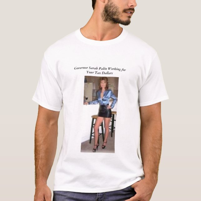 Vicepresident 2, regulatorSarah Palin arbete… Tee Shirt (Framsida)