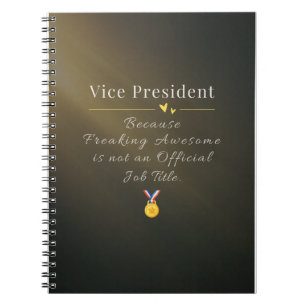 Vicepresident Anteckningsbok