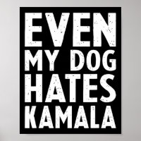 Vicepresident Vp Till och med min hund hatar Kamal