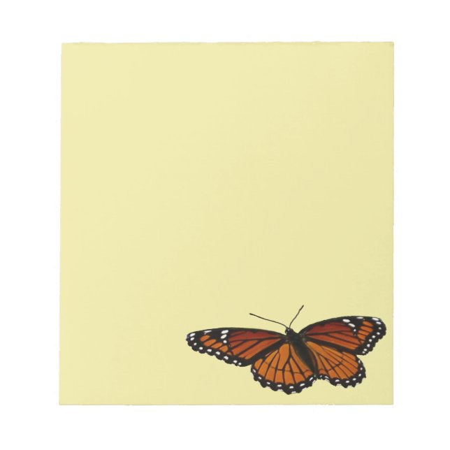 Viceroy Fjäril Vacker Natur Fotografi Anteckningsblock (Framsida)