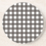 Vichy Gris anthracite Underlägg<br><div class="desc">Le traditionnel et incontournable Carreaux Vichy,  l'élégance rétro à la Française une valeur sûre.</div>