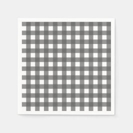 Vichy Gris clair Pappersservett