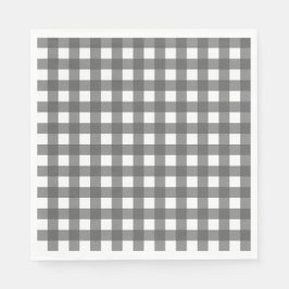 Vichy Gris clair Pappersservett