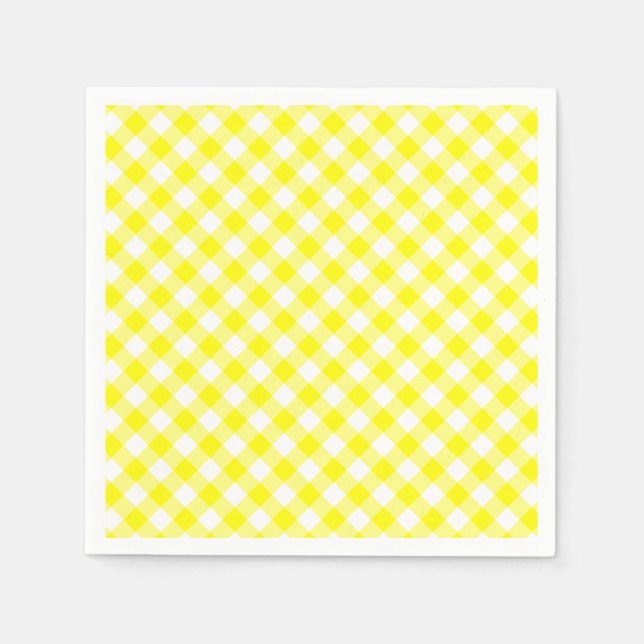 Vichy Jaune Pappersservett (Framsidan)