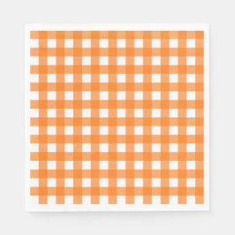 Vichy Orange Pappersservett