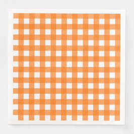 Vichy Orange Pappersservett