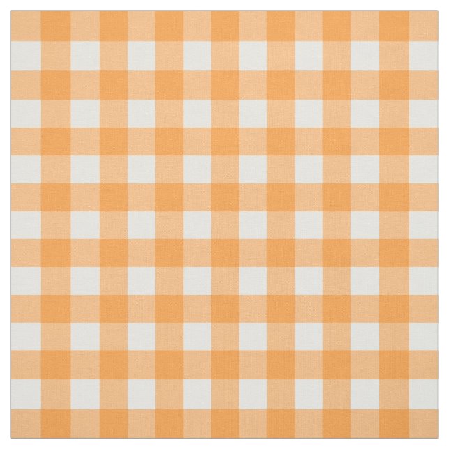 Vichy Orange Tyg (Provkarta)