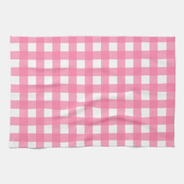 Vichy Rose clair Kökshandduk