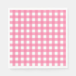 Vichy Rose clair Pappersservett