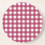 Vichy Rouge Cerise Underlägg<br><div class="desc">Le traditionnel et incontournable Carreaux Vichy, l'élégance rétro à la Française une valeur sûre.</div>