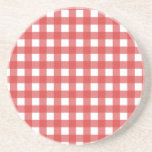 Vichy Rouge Underlägg<br><div class="desc">Le traditionnel et incontournable Carreaux Vichy, l'élégance rétro à la Française une valeur sûre.</div>