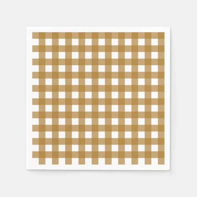 Vichy Sienne Pappersservett (Framsidan)