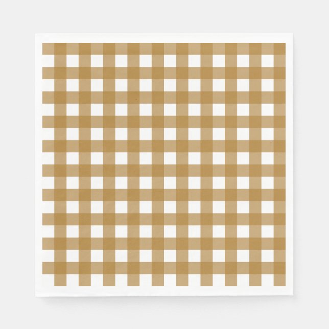 Vichy Sienne Pappersservett (Framsidan)