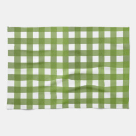 Vichy Vert Kökshandduk