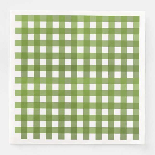 Vichy Vert Pappersservett (Framsida)