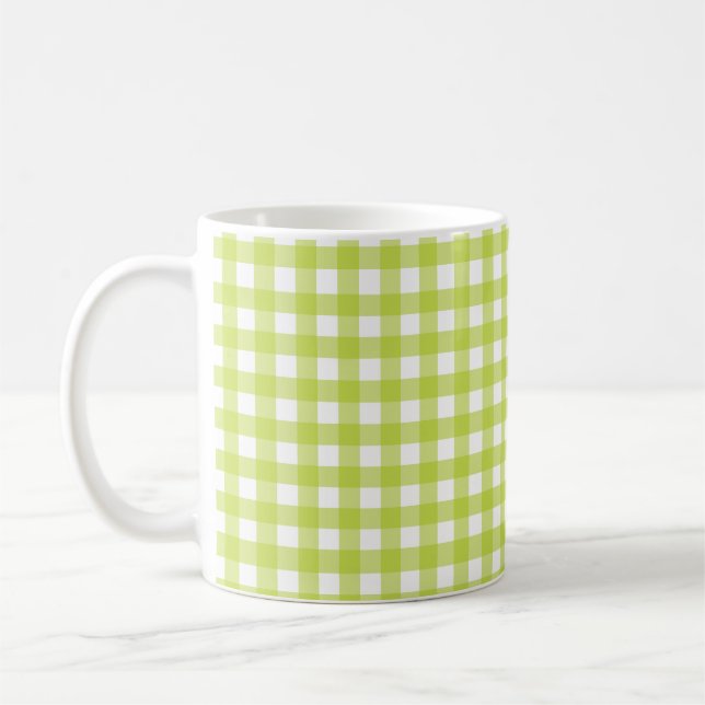 Vichy Vert pomme Kaffemugg (Vänster)