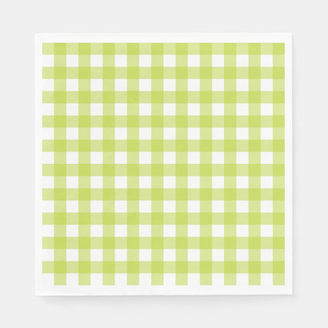 Vichy Vert pomme Pappersservett (Framsidan)