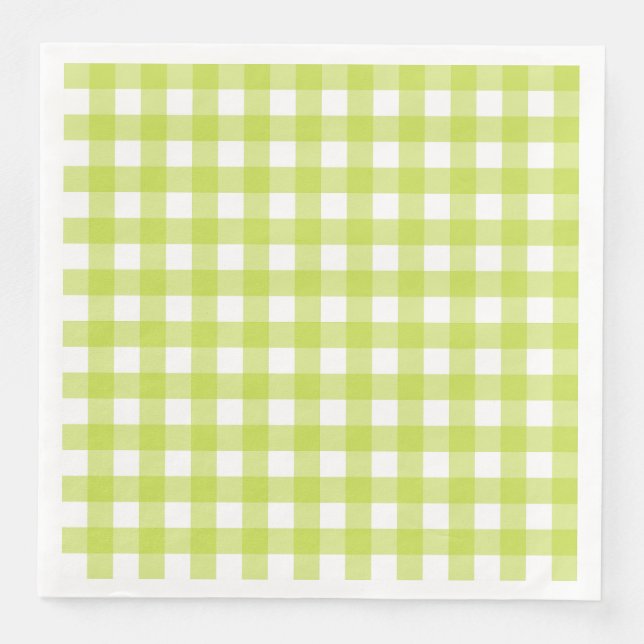 Vichy Vert pomme Pappersservett (Framsida)