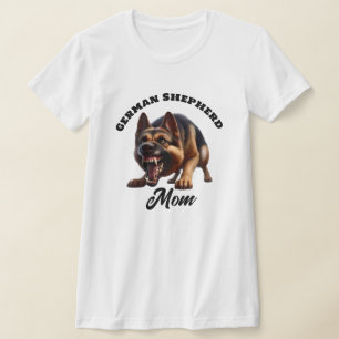 Vicious German Shepherd Mamma T Shirt
