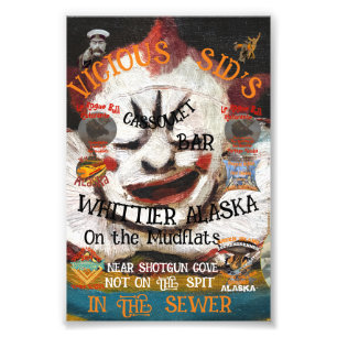 VICIOUS SID'S CASSOULET PUB WHITTIER ALASKA FOTOTRYCK