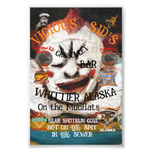 VICIOUS SID'S CASSOULET PUB WHITTIER ALASKA FOTOTRYCK