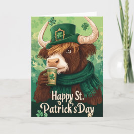 Vickat kort för proba st patricks