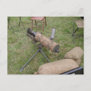 Vickers Gun Vykort