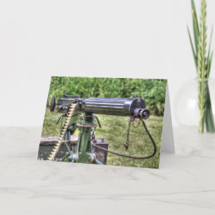Vickers Maskin Gun Kort