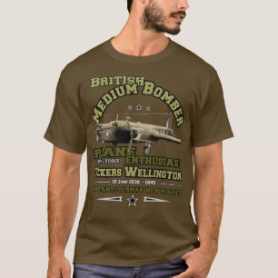 Vickers Wellinton British Medium Bomber T Shirt